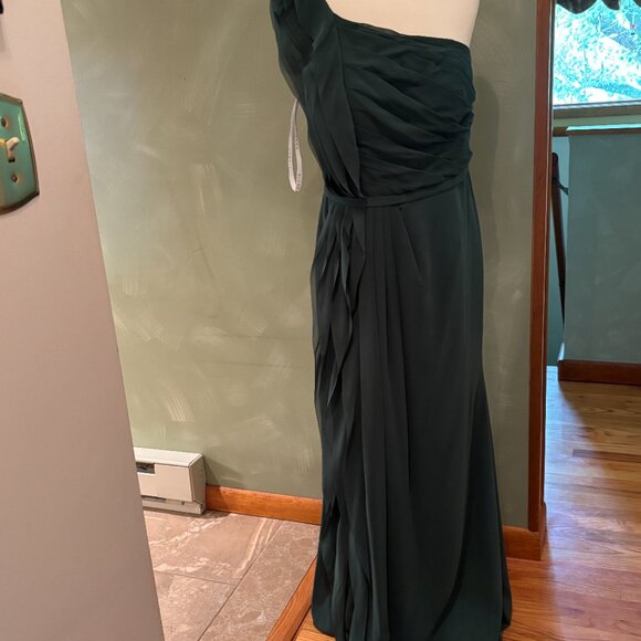 Azazie Formal Off Shoulder Long Gown - Picture 5 of 16